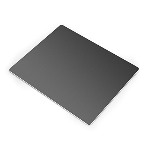Iafer Aluminium Gaming Mouse Mat schwarz (240x180x3mm)