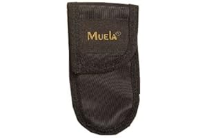 ELECTROPOLIS Funda de Nylon Muela F/N-9, Ideal para navajas Modelo N-9 y AG-8 de Muela, Color Negro, Dimensiones 125 x 65 mm