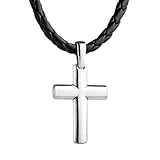 Colgante:Colgante de cruz, de plata 925.Tamaño del colgante:3,2 cm x 2,3 cm.