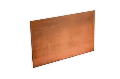 Kupfer-Anode / Elektrode / Blech (8 x 5 cm) für Kupferelektrolyt / Galvanik