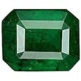AA+ Quality Zambian Emerald/Panna Gemstone with Lab Certified Card 6.25 Ratti / 5.62 Carat AA+ Quality Zambian Emerald (Panna) Stone/Original Certified Precious Loose Gemstone