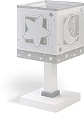 Diseño moderno Dalber Lámparas Sobremesa Moon Light Gris, 40 W