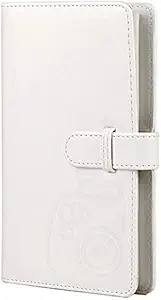 FotoCart 96 Pockets Mini Film Photo Album Book for Instax Mini LiPlay 11 9 8 7s 70 90 Link Instant Camera 3 Inch Polaroid Picture Name Card Holder (White)