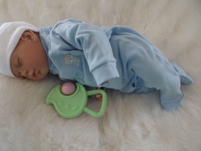 J. FREE TOY BOY BYS Childs 1st Reborn Newborn Weighted Doll Fake Toy Baby Girls Childs Birthday Christmas Gift UK Seller made by Saxon Reborns