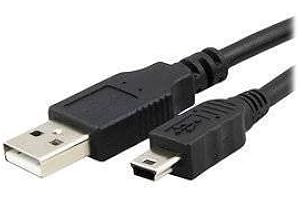 Guilty Gadgets ® - Mini USB Data Sync Cable Lead For Sony E-Reader: PRS-900, PRS-600, PRS-300, PRS-700, PRS-505, PRS-500, Librie,