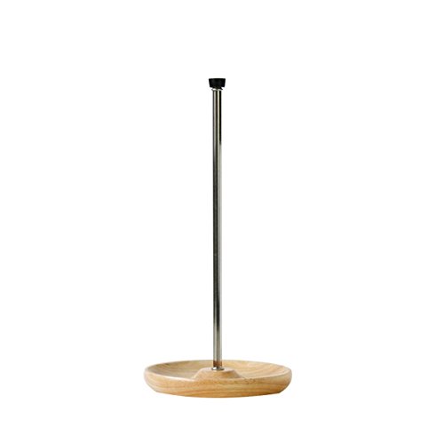 Yontree® Dekantertrockner Dekanterhalter Dekanterständer Holz Untersetzer Ф15.5*32cm - 2