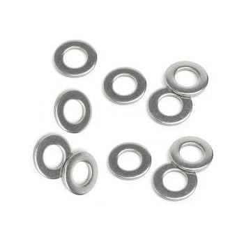 thumbnail interactive-video image 1 of M6 Stainless Steel A2 Flat Washers - Choose Your Quantity, Metric A2-70 1 of 6