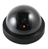 SHOP ONLINE Dummy Fake Security Cctv Dome Camera With Flashing Red Led Light RS.249 (38.00% Off) - Amazon