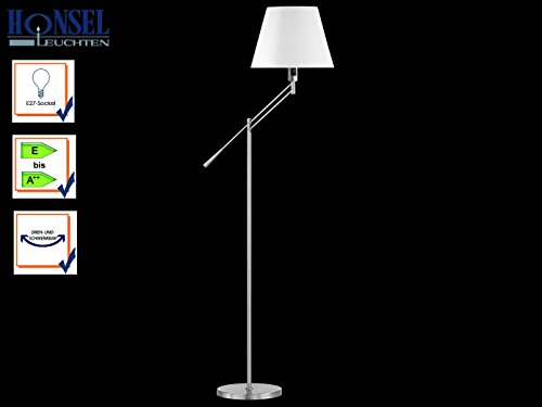 Preisvergleich Produktbild Stehleuchte Lever 1-flg. mattnickel