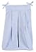 Blue Ultrasuede Diaper Stacker
