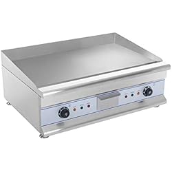 Equipermenpro - Plancha électrique lisse - 100cm - 6000kW - plancha professionnelle en inox