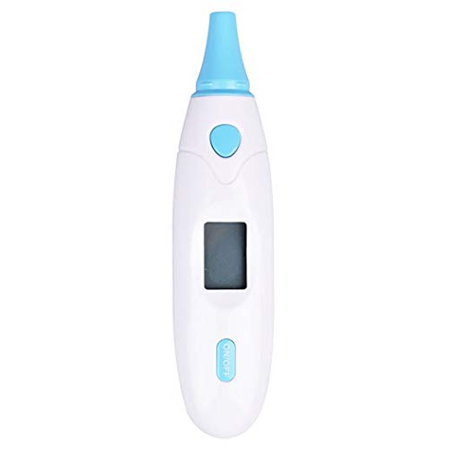 Preisvergleich Produktbild DPPAN Ohrthermometer mit Stirnfunktion, Digital Baby Thermometer, Infrarot Thermometer für Babys, Kinder, Kleinkinder und Erwachsene,blue