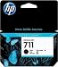 Produktbild 1x Original Patrone HP 711 CZ133A Black für HP Designjet T 120 + 100 Blatt 10x15 cm Ti-Sa Fotocards - Inhalt: ca. 80ml