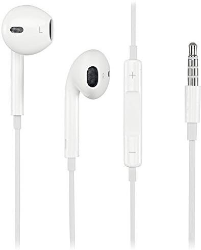 Earphones With Microphone And Remote For Apple Android And Windows Devices White