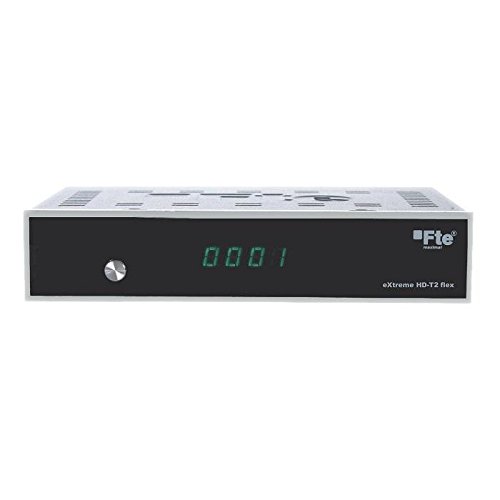 FTE HD-T2 DVB-T2 Receiver + 20 dB ANTENNE Full HD HEVC/ H.265 (HDTV, HDMI, SCART, USB 2.0) + 1,5m HDMI Kabel - 2