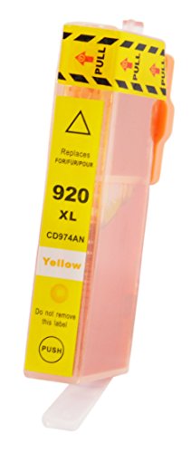 Druckerpatrone kompatibel für HP 920 XL 920XL Yellow mit Chip und Füllstand - 2