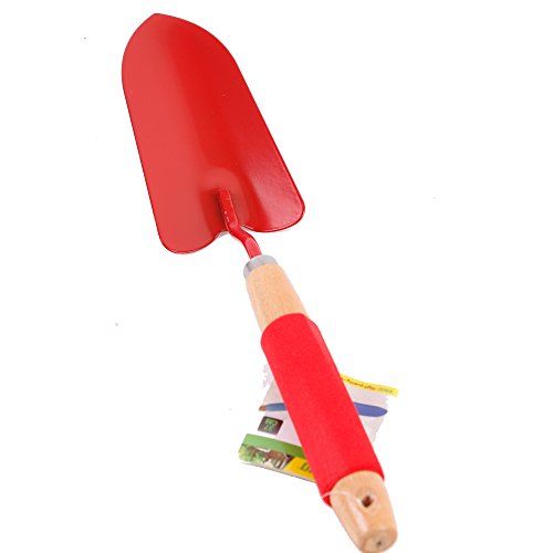 Gartenwerkzeug Set 5-teilig – Kleingeräte Grundausstattung für Garten & Balkon (Rot) - 6
