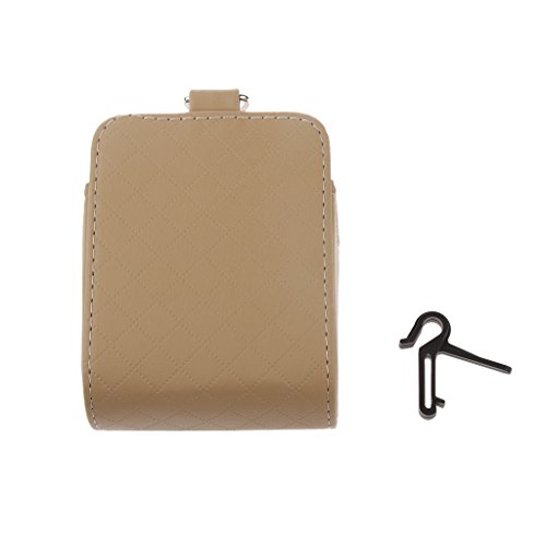 Generic PU Leather Car Outlet Air Vent Trash Case Cell Phone Holder Bag Pouch - beige RS.940 (93.00% Off) - Amazon