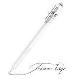 Stylus mit feiner Spitze: Das Gehäuse des Stylus aus gebürstetem Aluminium und das schlanke, ergonomische Design definieren diesen Stylus Pen als ästhetisches Multimedia-Werkzeug. Die verbesserte 1,6mm Spitze aus festem Gummi gibt Ihnen ein papierrealisitsches Schreibgefühl, ist reaktionsschneller und wird präziser erkannt als je zuvor.