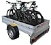 Produktbild Universal Fahrradträger für PKW-Anhänger (Set 4 Fahrräder, 1.070-1.250mm Ladeflächenbreite) mit 2 Kurze und 2 Lange Haltearme
