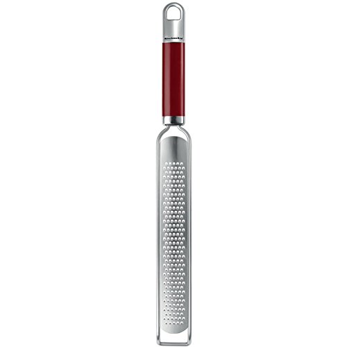Kitchenaid kgem3114er Rallador de cáscara, Acero Inoxidable, Rojo, 35 x 5 x 3 cm