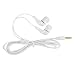 Produktbild Mode 3,5 mm Stereo Im Ohr Kopfhörer Ohrhörer Headset Headset für HTC / iPad / iPhone / Samsung Hirolan Gaming Headset Kopfhörer mit Mikrofon (Weiß)
