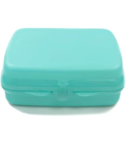 Boîte Frigo Ventilée Tupperware Rectangulaire - 350 Ml - Bleu Clair - Occasion