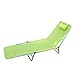 Produktbild Outsunny Grün Sonnenliege Gartenliege Relaxliege Bäderliege Zweibeinliege 182x56x24.5 cm