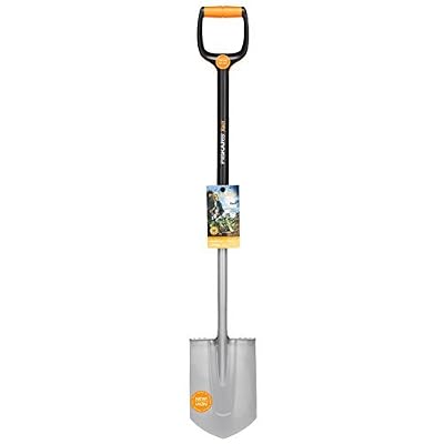 Fiskars 131483 Xact Bêche bord pointu L avec tête/manche en Acier