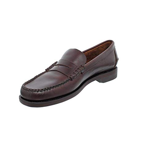 Sebago Classic Dan Waxy, Mocasines (Loafer) para Hombre, Marron (Dk Brown 901), 43 EU