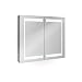 Produktbild Badezimmer Spiegelschrank Aluminium Bad Schrank LED Steckdose Spiegel innen 80 cm