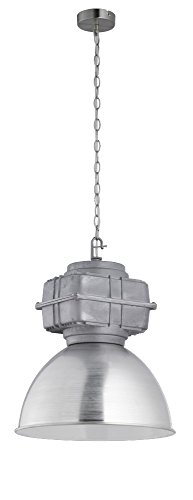 Preisvergleich Produktbild Trio Leuchten Pendelleuchte Maniac, aluminium 307300105