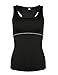 Jimmy Design Pro Performance Women's Base Layer Training Vest Black X Large Size