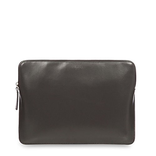 Preisvergleich Produktbild Knomo 14-209-SLA Leder Zip Tasche