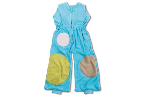 Baby Boum 12-36 Months Tog Jumpsuit cum Sleeping Bag with Appliqued Bubble Design (Azur, Bubble Collection)