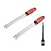 Produktbild BESTONZON 2pcs Edelstahl Käsereibe/Lemon Zester mit Pinsel, Leicht Grate Hartkäse/Parmesan
