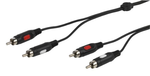 Preisvergleich Produktbild Vivanco Audiokabel, 2x Cinchstecker 2x Cinchstecker, 7,5m