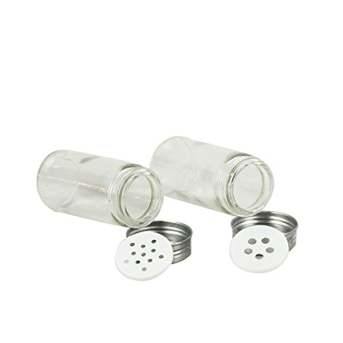 Kela 10859 Gewürzstreuer-Set, 6 Stück, Grob und Fein, Glas/ Edelstahl, Fidelis - 4