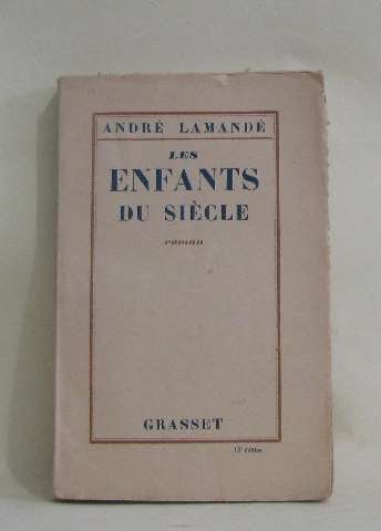 couverture de : Les Enfants du si&egrave;cle