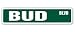 Produktbild Zitat Aluminium Sign Bud Street Sign Beer Lover Trinker grün Weed Smoker Bar Wasserhahn Home Brew kalt Metall Geschenk Schild, Dekoration