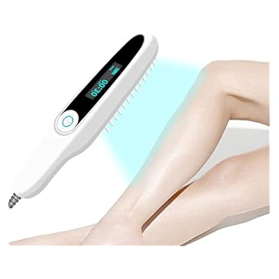 Saturey Portable Uv Light Therapy Lamp, 311nm Uvb Light Therapy Narrow Band Phototherapy Light With Timer And Lcd Display For Skin, Body & Scalp, Include Goggle