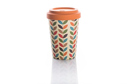 Coffe to go Becher Bamboo Cup (Bright Leaves)