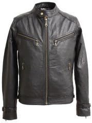 Degner leather jacket SHEEP: sheep leather black M 8SJ-1