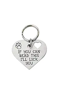 Banjara Hills Dog Tag ID Customized for Dog, Cat Tag (Heart, 42mm X 30mm)