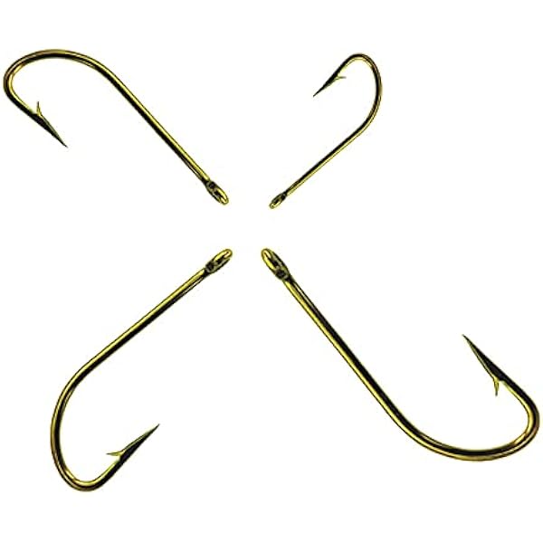 Umpqua Tiemco TMC 2487 Fly Tying Hooks - Size 10, 25 Pack, Curved Nymph Hooks For Shrimp & Emerger Patterns - View #5