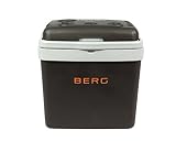 BERG - Nevera eléctrica grande de 33 litros para acampada, playa, picnic