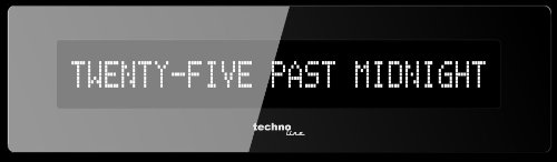 Technoline Digitale Uhr WT 435 mit Uhrzeitanzeige in Worten - 3