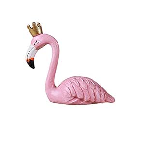 Buy Vorcool Resin Flamingo Decoration Realistic Animal Statue