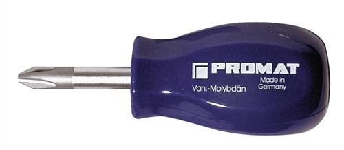 Preisvergleich Produktbild Schraubendreher PZD1 Länge 25mm kurz mit Kraftheft