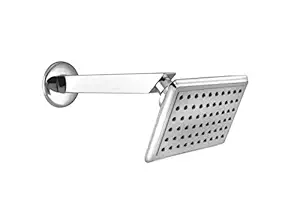 10x Overhead Shower with Square Arm SH-8833 for Bathroom (Chrome)